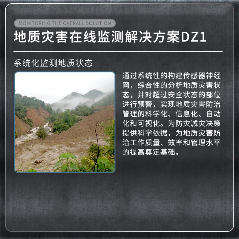 地質災害監測預警系統